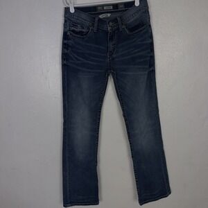 BKE Aiden Bootleg Mid Blue Low Rise‎ Jeans Size 30